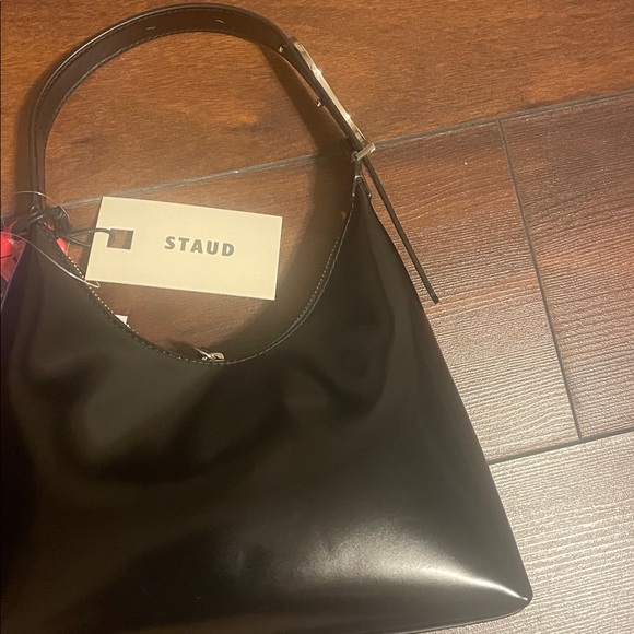 STAUD Black Shoulder Bag - Picture 1 of 4